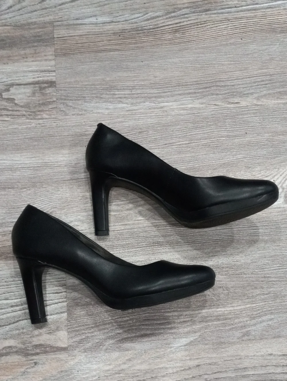 Clarks Collection Black Heels  Pumps Woman Size 10